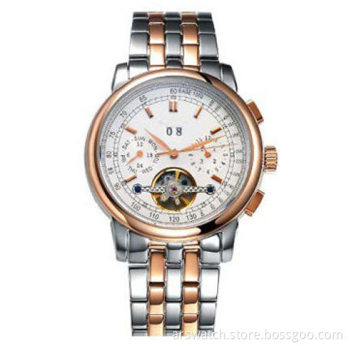 Metal Watch with Stainless Steel Case and Band, Customized Designs are Welcome